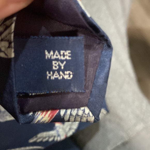 Polo Ralph Lauren tie with birds 100% silk - Picture 3 of 5